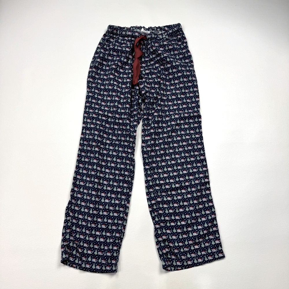 Vineyard Vines Kids Pajama Bottoms in Navy and Red Size XS